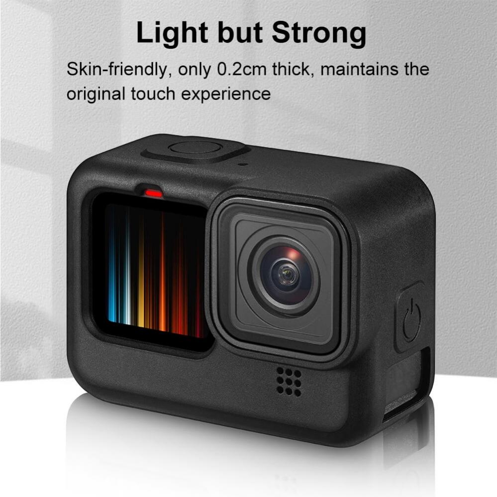 Puluz Silikonskydd med objektivlock för GoPro Hero9/ Hero10 Black