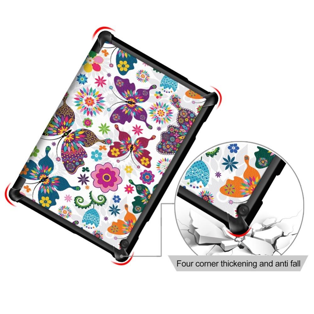 Fodral för Lenovo Tab M10 - Fjärilsmönster