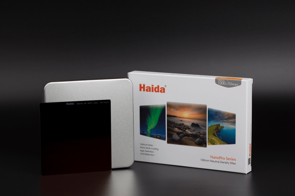  Haida ND-filter med NanoPro-coating optiskt glas (100x100mm)