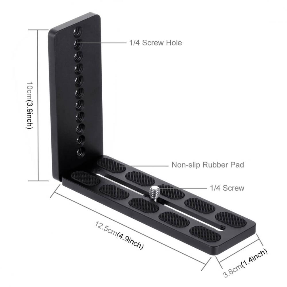 Puluz L-Bracket Universal modell 12.5x10cm