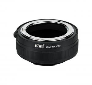  Kiwifotos Objektivadapter till Nikon F för Canon R kamerahus