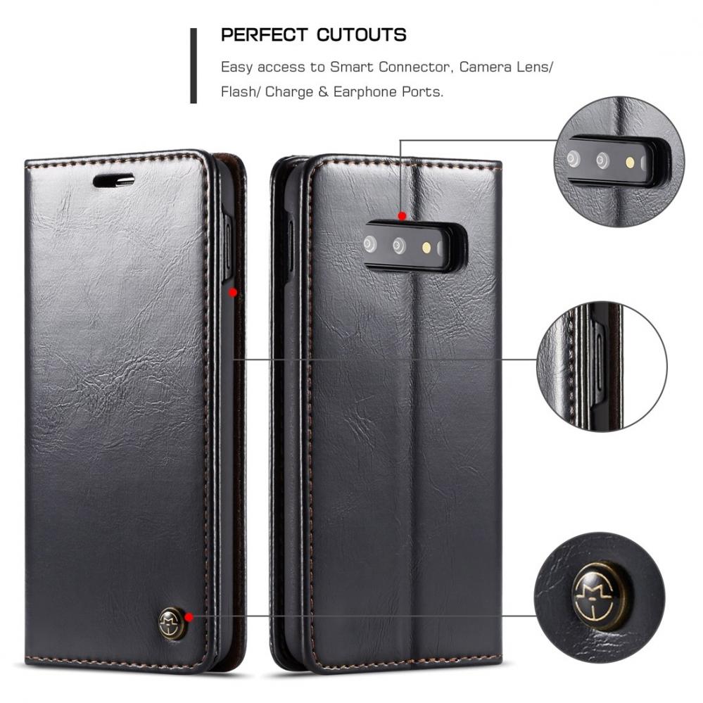 Plånboksfodral med kortplats för Galaxy S10e - CaseMe