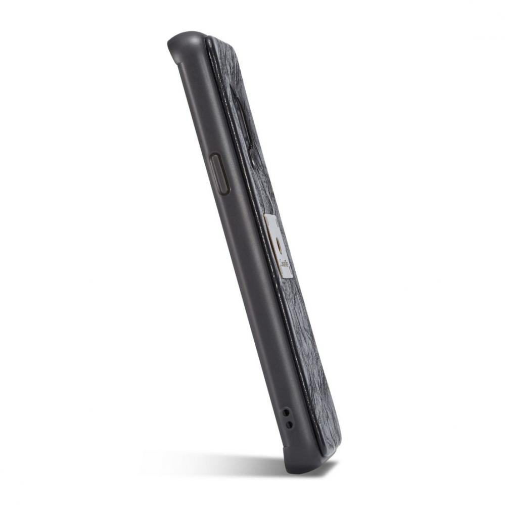 Plnboksfodral, plnbok & magnetskal fr Galaxy S9 (3i1) Svart - CaseMe