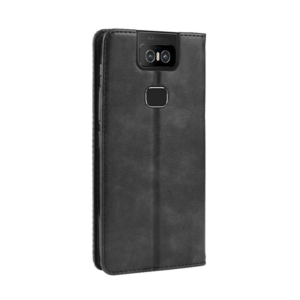 Plånboksfodral för ASUS Zenfone 6 ZS630KL Svart