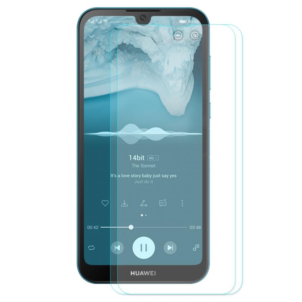  Skrmskydd 2st fr Huawei Y5 (2019) av hrdat glas