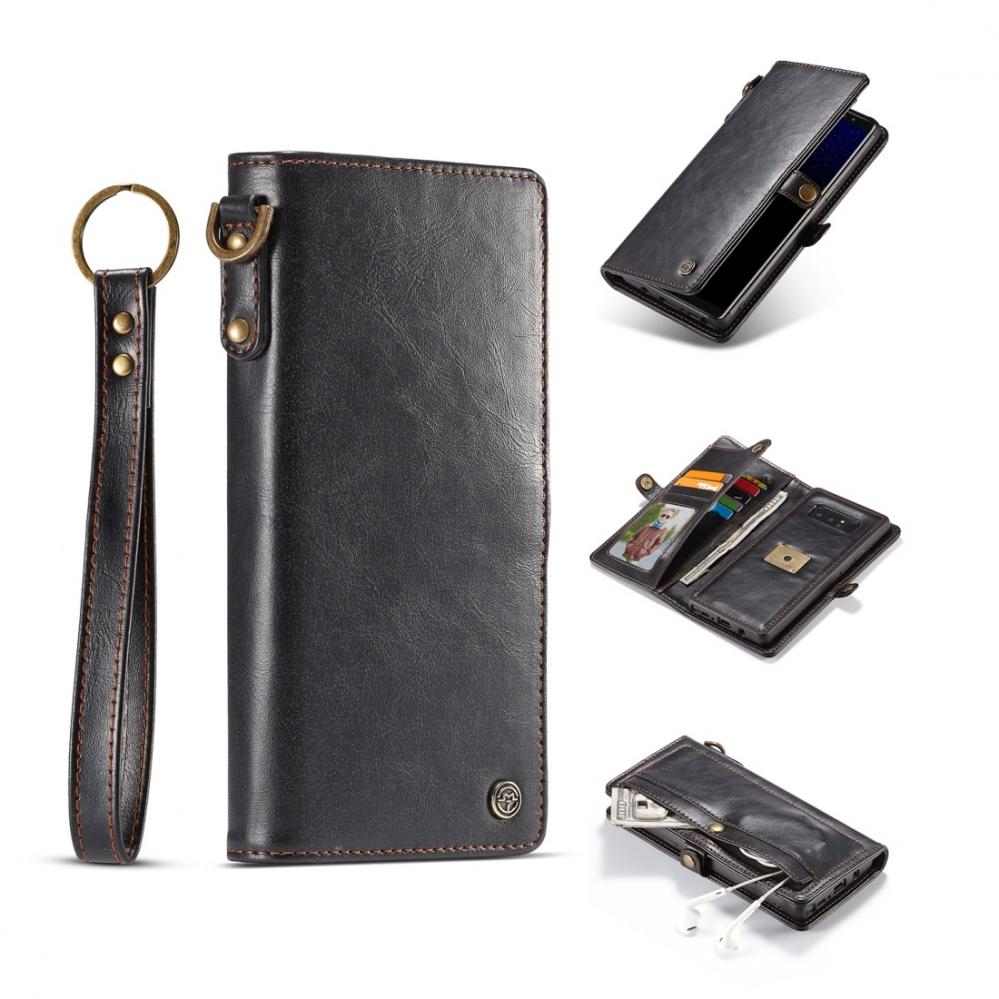 Plånboksfodral med magnetskal PU-läder för Galaxy Note 8 - CaseMe