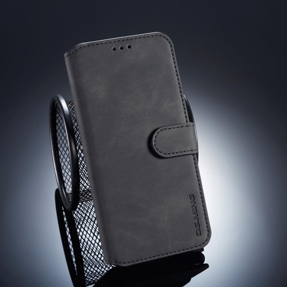  DG.MING Plnboksfodral fr Huawei Mate 20 Lite med stilren design Svart