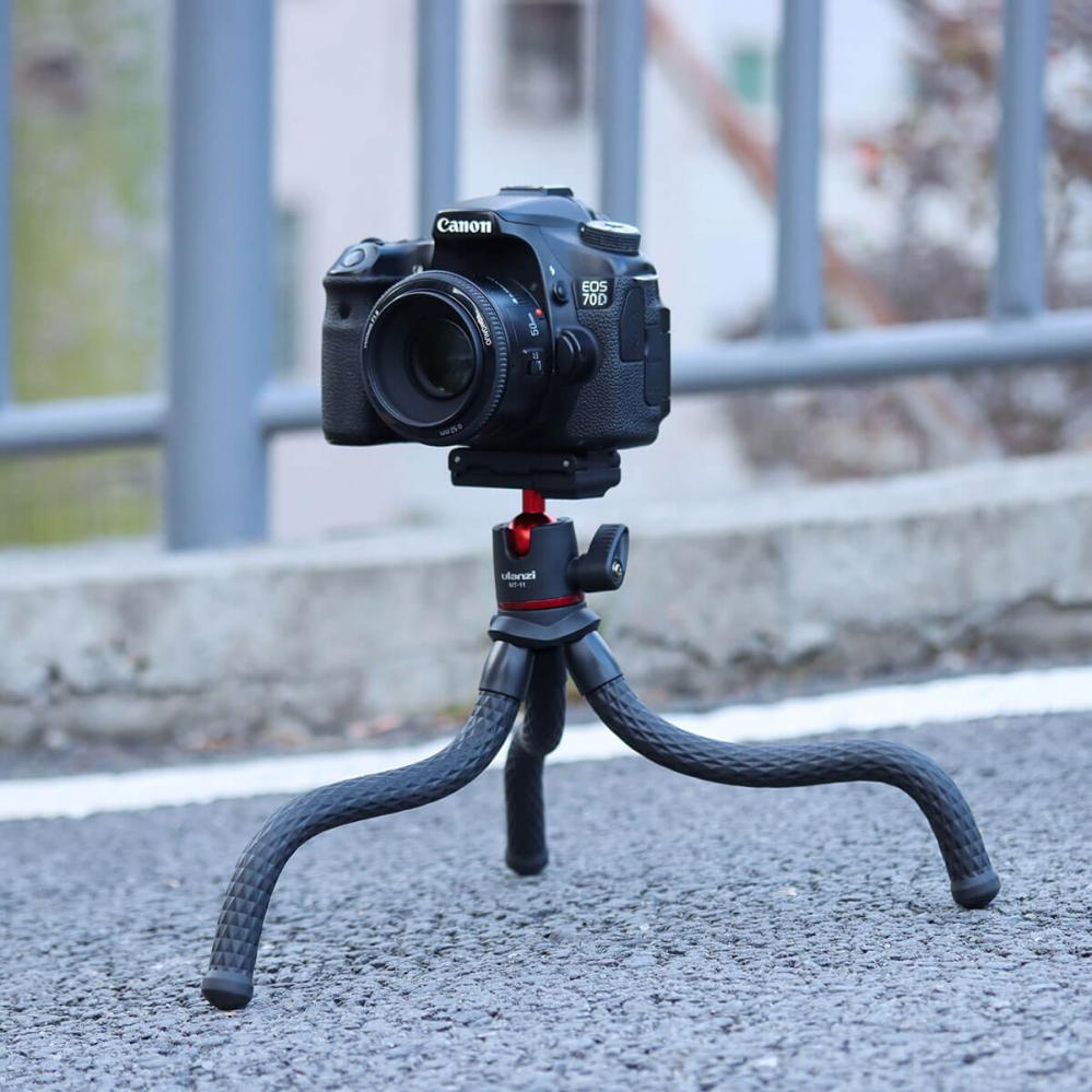 Ulanzi MT-11 Ministativ bläckfisk med böjbara ben & mobilhållare