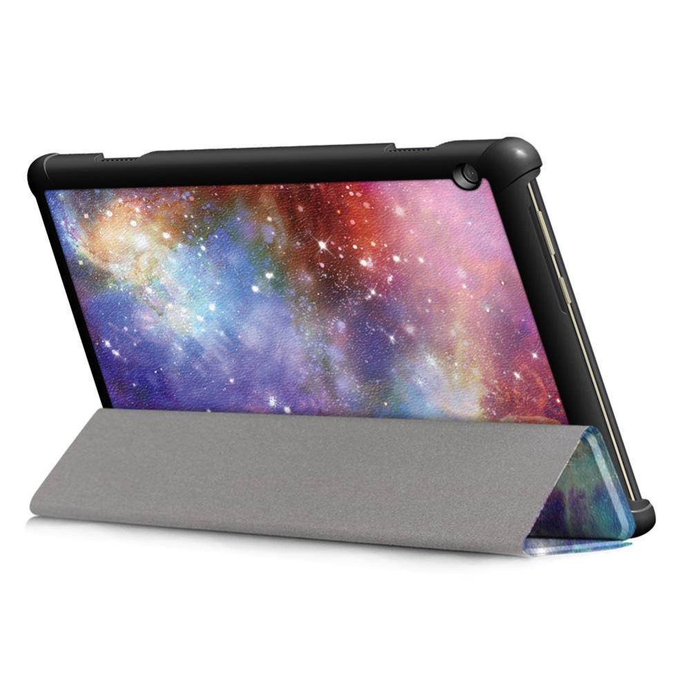 Fodral för Lenovo Tab M10 - Rymdmönster
