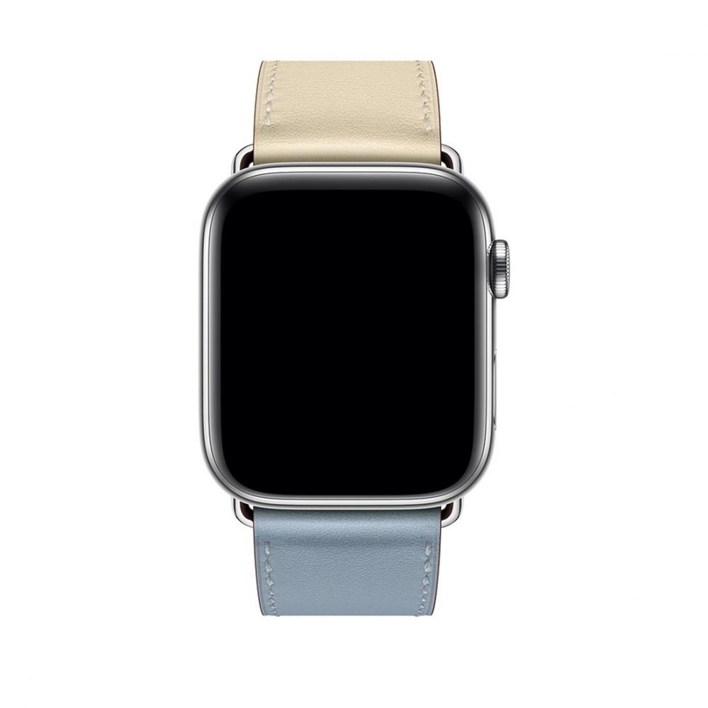 Armband för Apple Watch 42mm konstläder Tvåfärgad