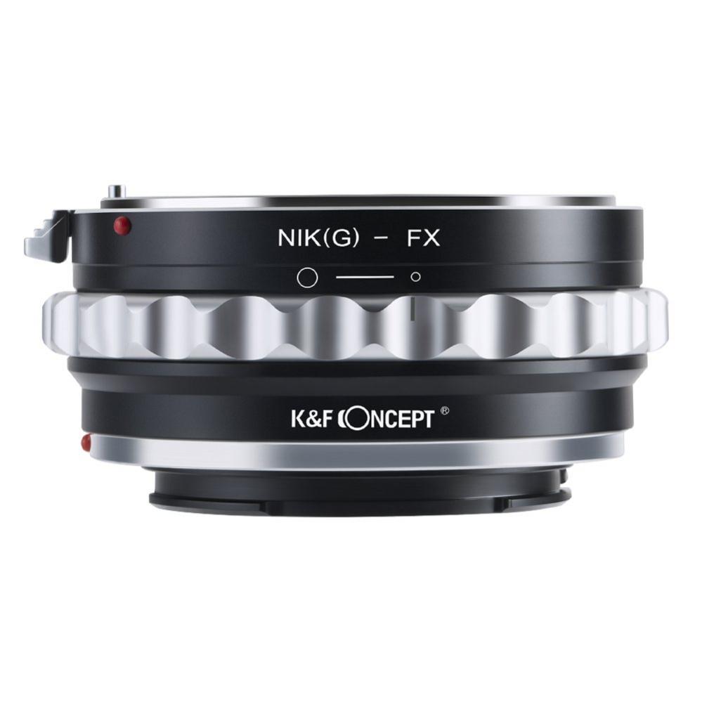  K&F Concept Objektivadapter till Nikon G objektiv fr Fujifilm X kamerahus