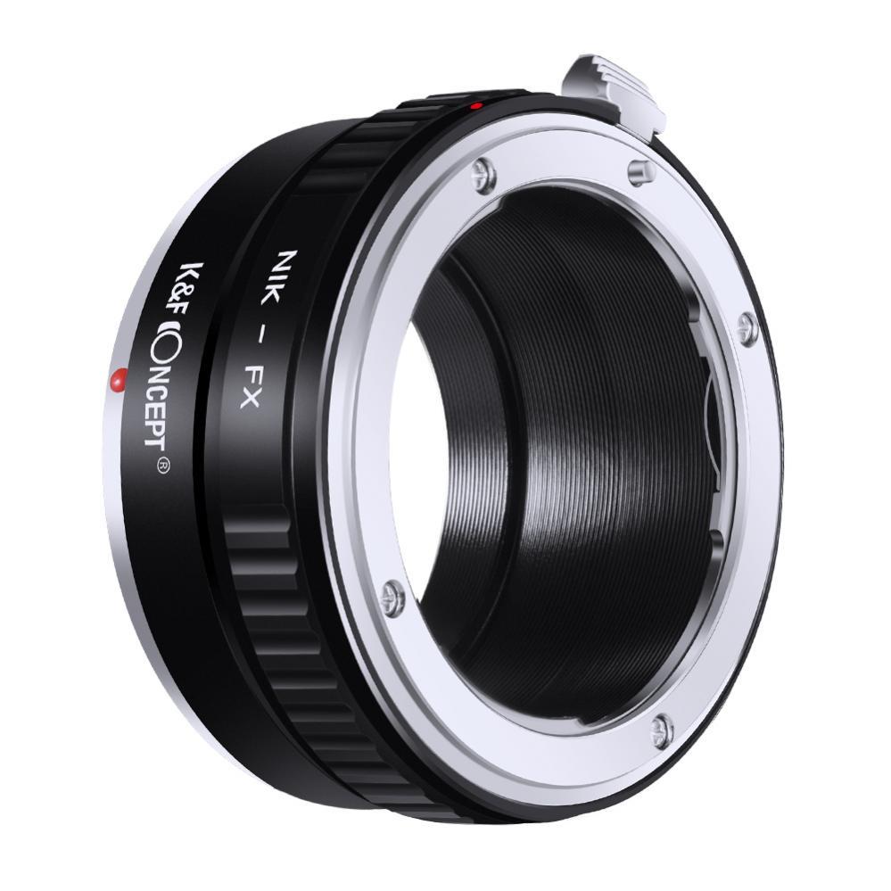 K&F Objektivadapter till Nikon F objektiv för Fujifilm X kamerahus