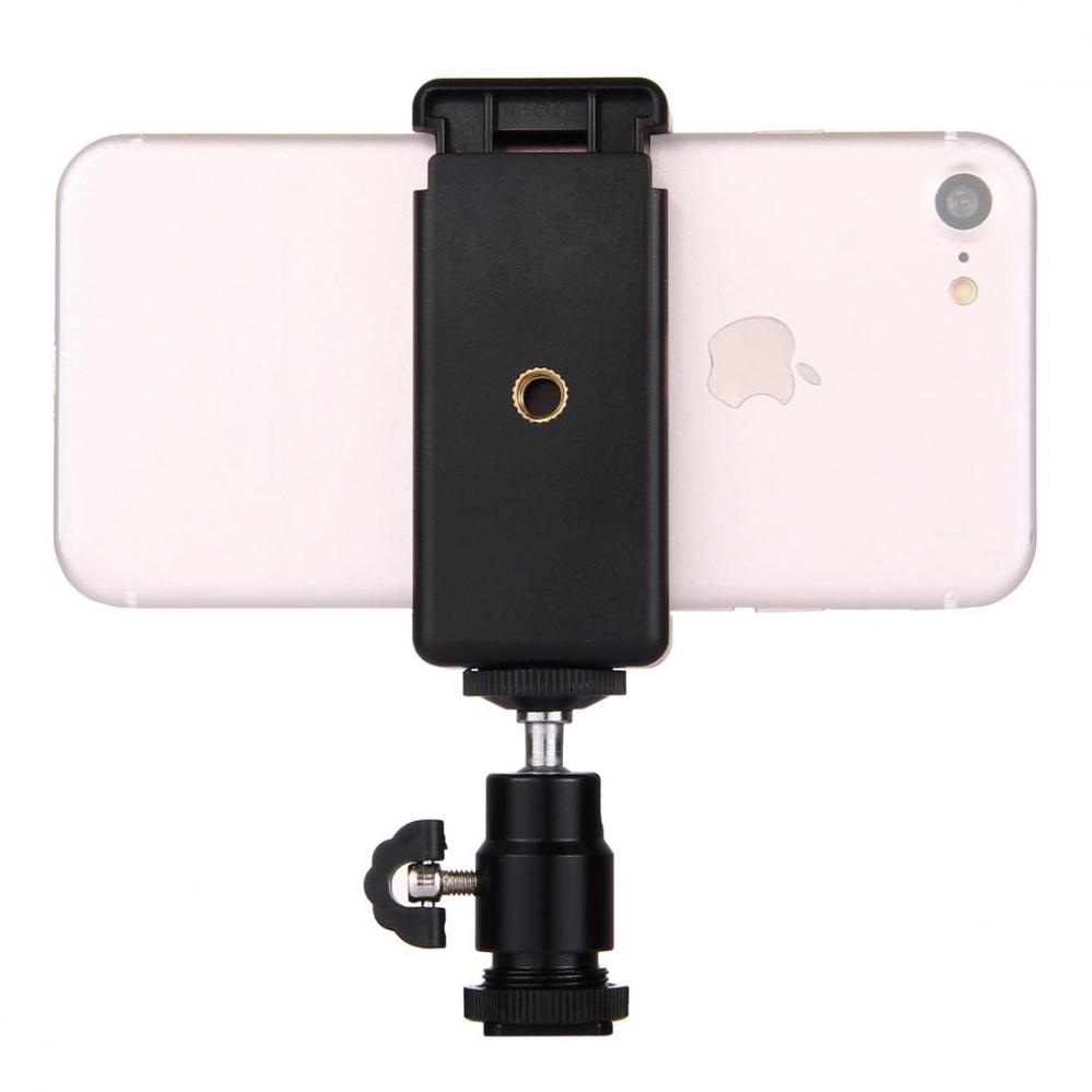 Puluz Mobilklämma för mobil 5.5-8cm med liten kulled