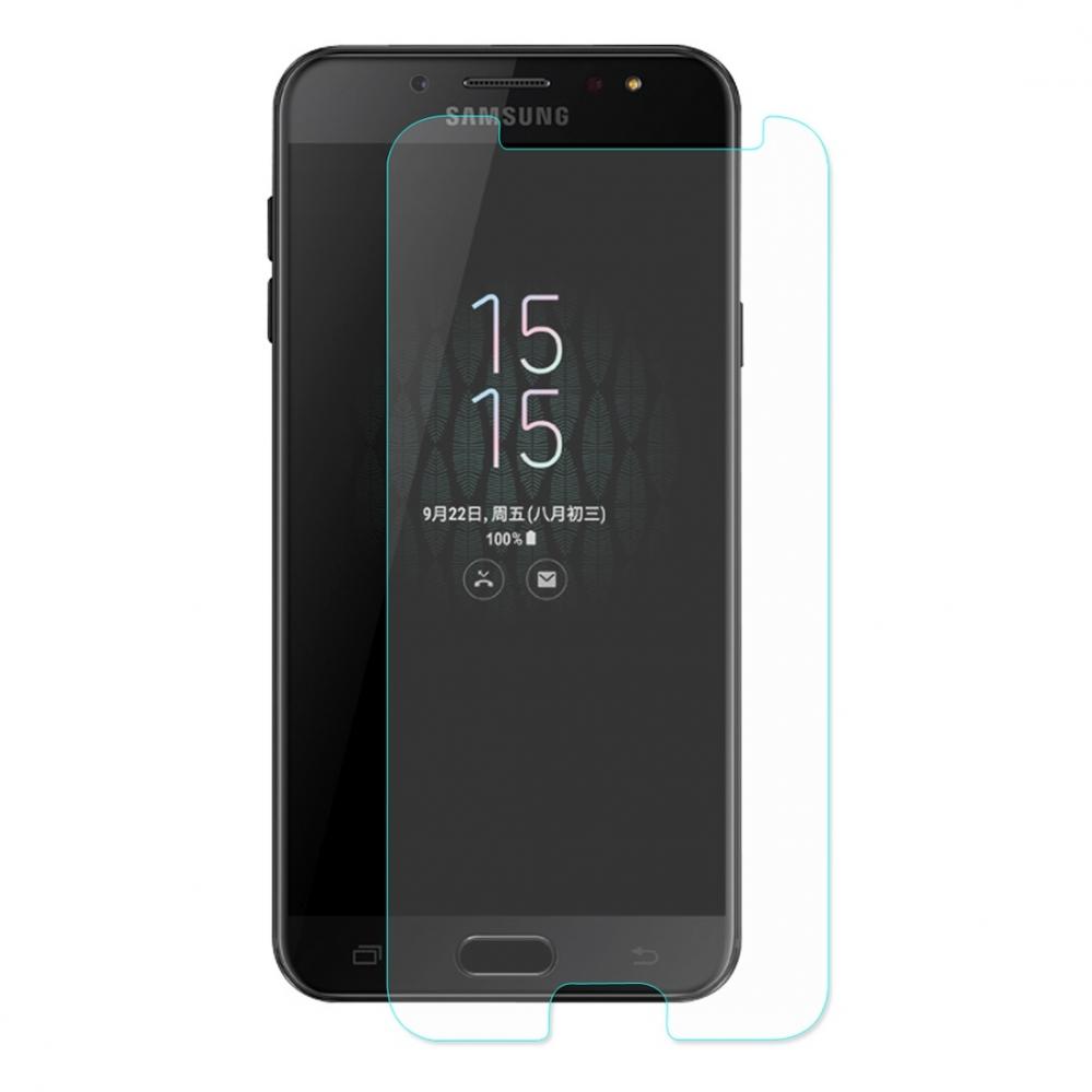  Displayskydd för Samsung Galaxy C7 (2017)/J7+ (2018 av härdat glas