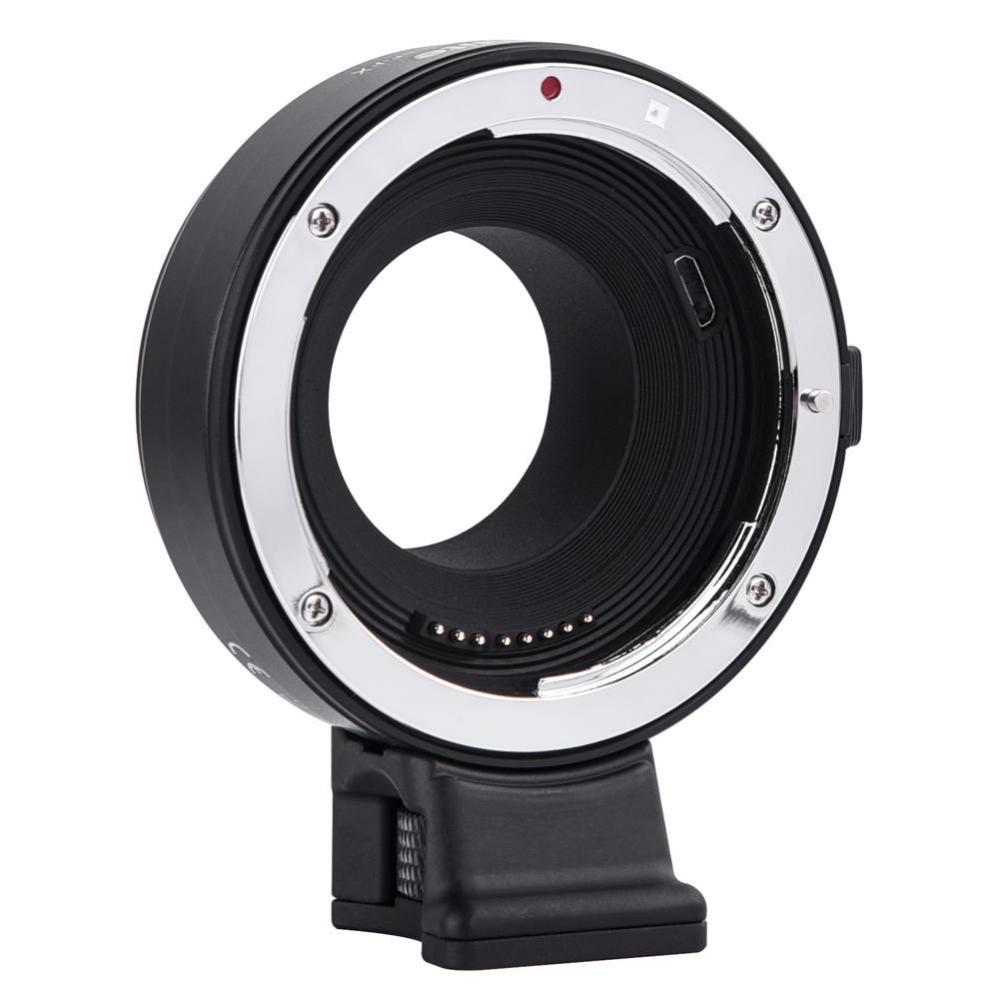  Commlite Objektivadapter elektronisk till Canon EF fr Fujifilm X Kamerahus