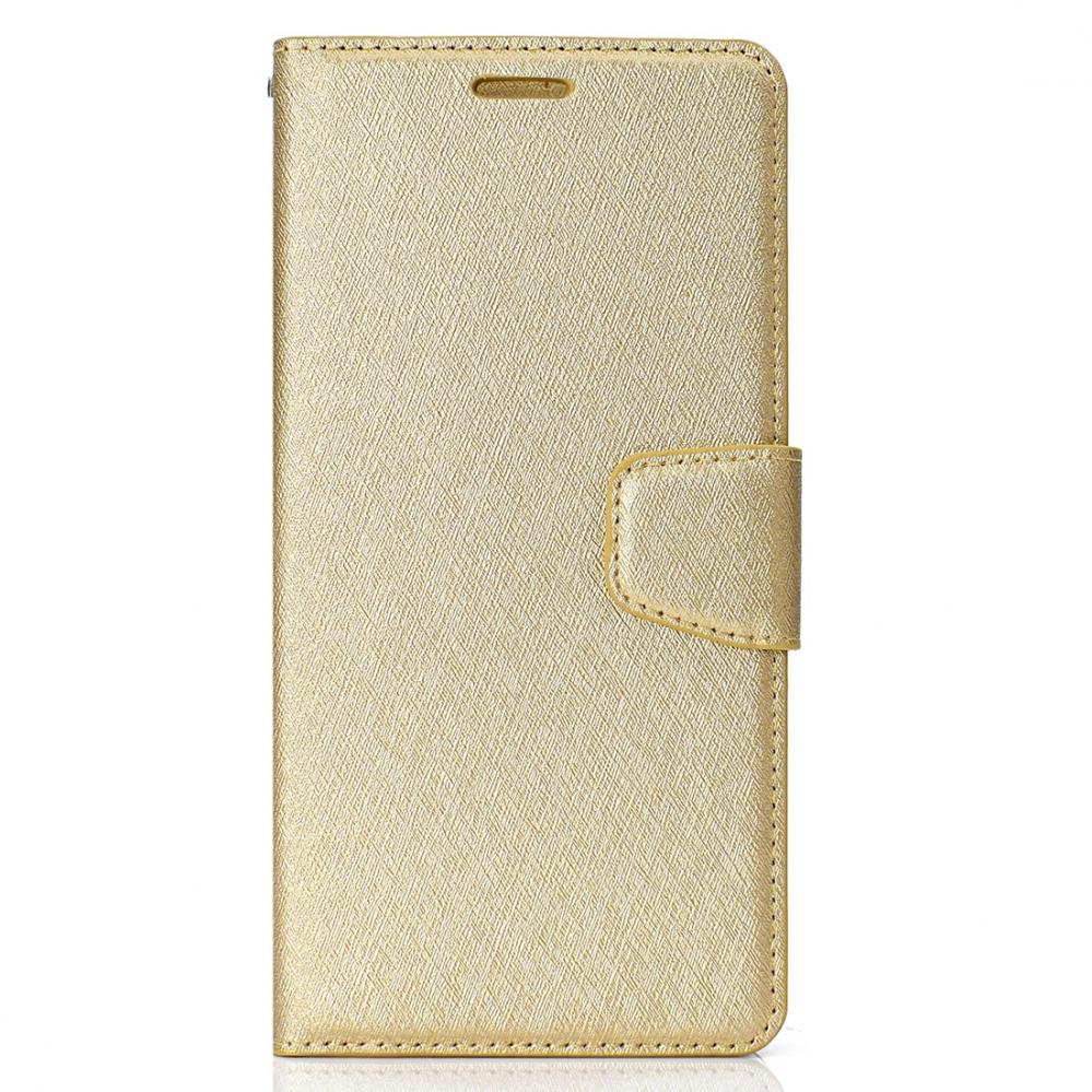 Plånboksfodral Guld för Huawei Honor 7A/Y6 Prime (2018) / Y6 Pro (2018)