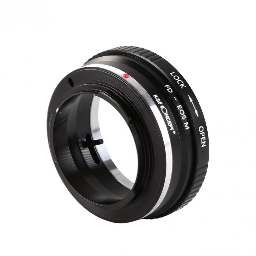 K&F Objektivadapter till Canon FD objektiv för Canon EOS M kamerahus