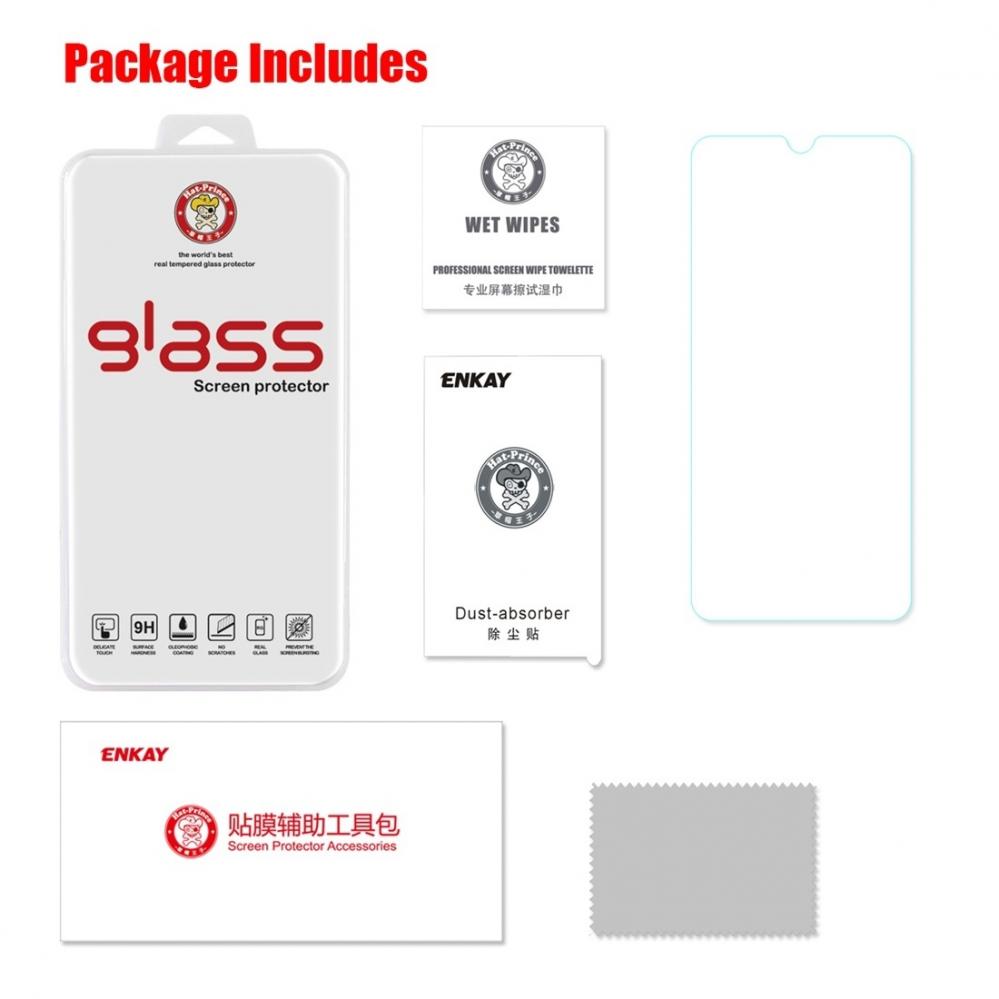 Skärmskydd med Svart ram för Xiaomi Mi 9 SE av härdat glas
