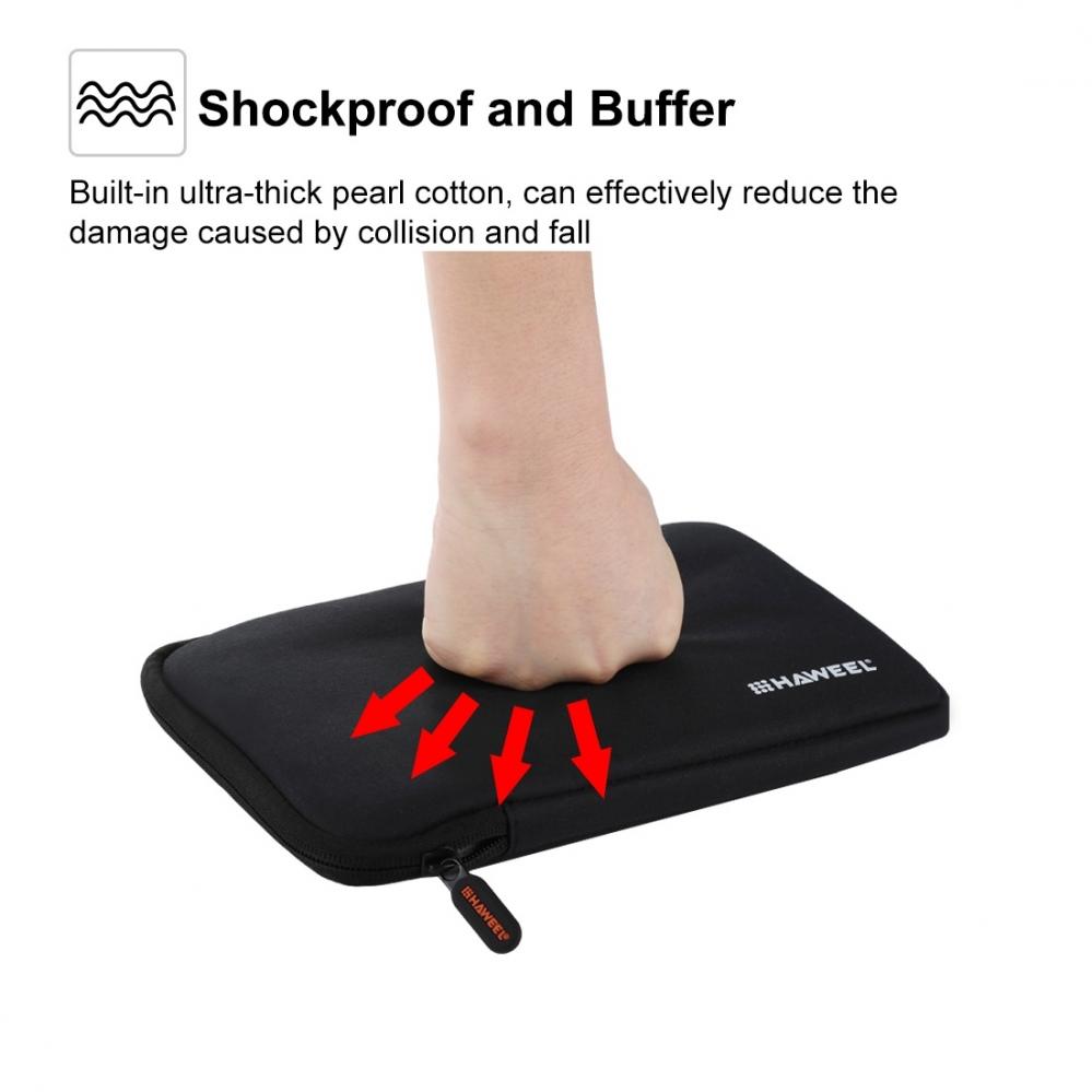 Laptopväska 7.9-tum med dragkedja - Haweel
