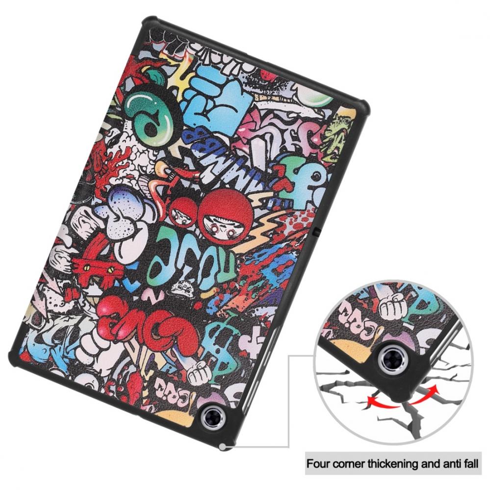 Fodral för Lenovo M10 Plus - Graffiti