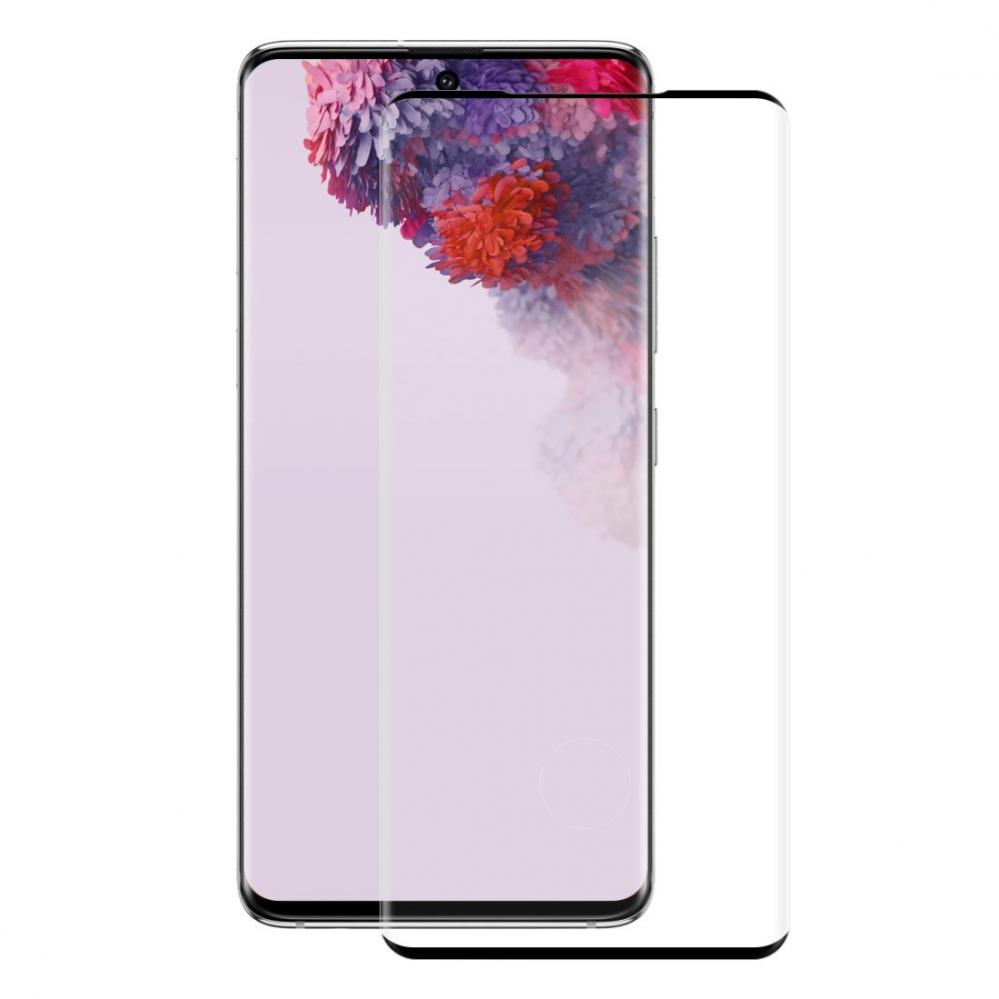 Skärmskydd heltäckande för Galaxy S20 Ultra av härdat glas