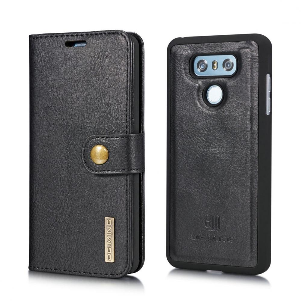 Plånboksfodral med magnetskal för LG G6 - DG.MING