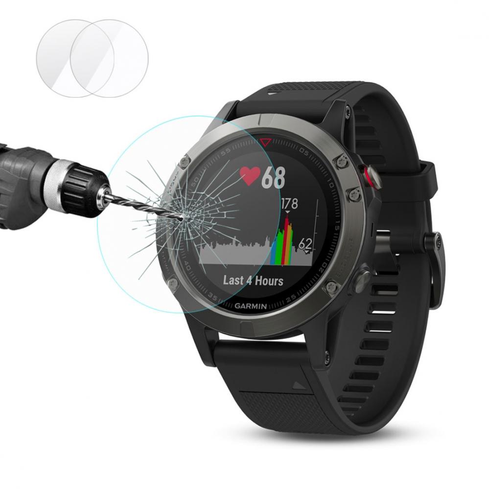  Displayskydd fr Garmin Fenix 5 av hrdat glas