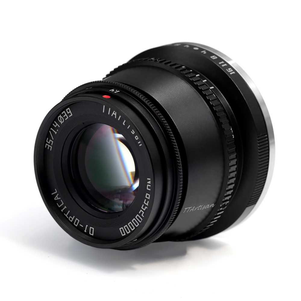 TTArtisan 35mm f/1.4 objektiv APS-C för Fujifilm X