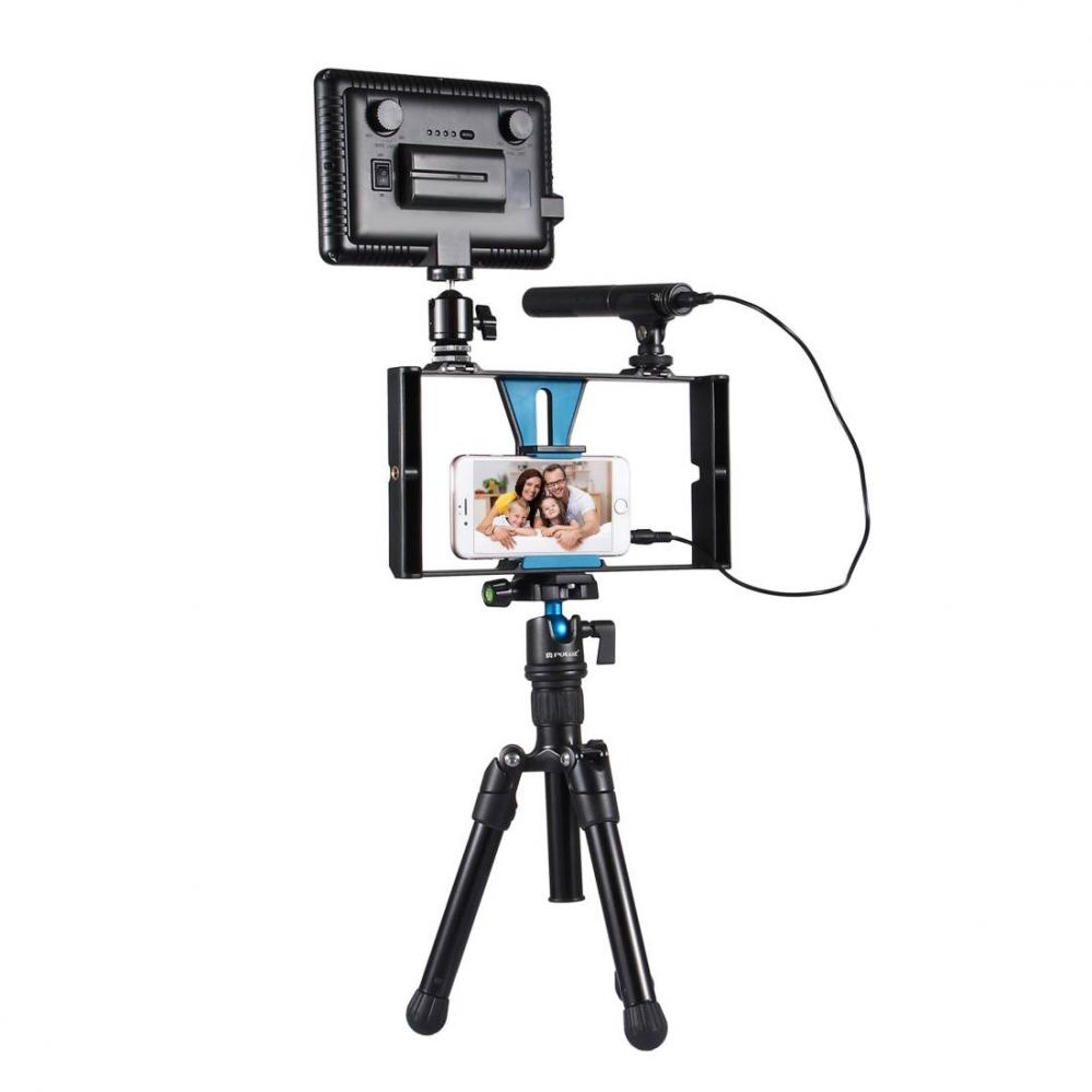 Puluz Video-Rig för iPhone, Galaxy & mobiler