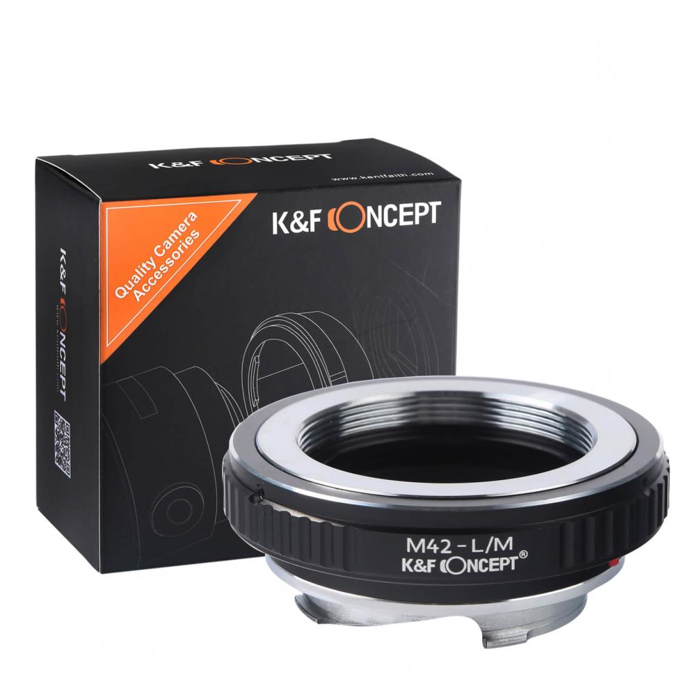 K&F Objektivadapter till M42 objektiv för Leica M kamerahus