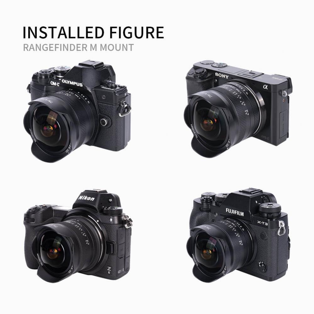 7Artisans 7.5mm f/2.8 II Fisheye-objektiv fr Nikon Z