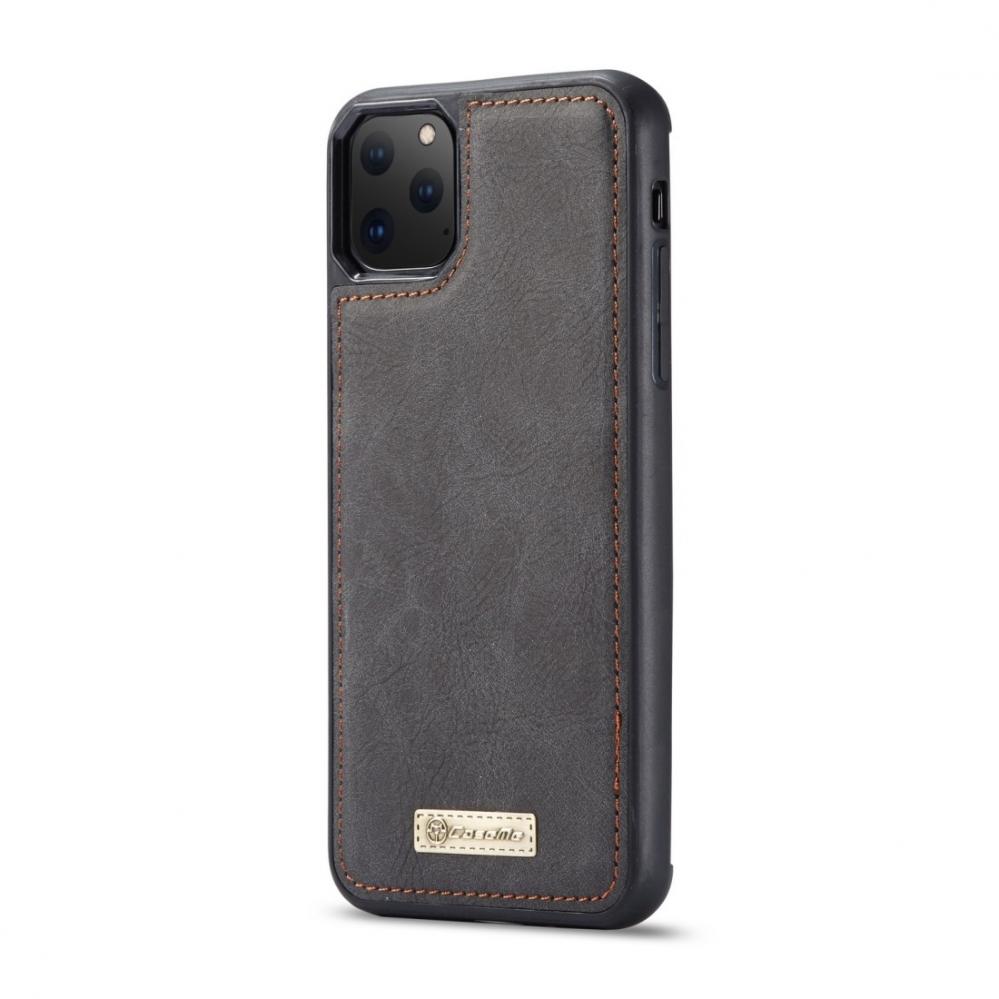 Plånboksfodral med magnetskal för iPhone 11 Pro Max Svart - CaseMe