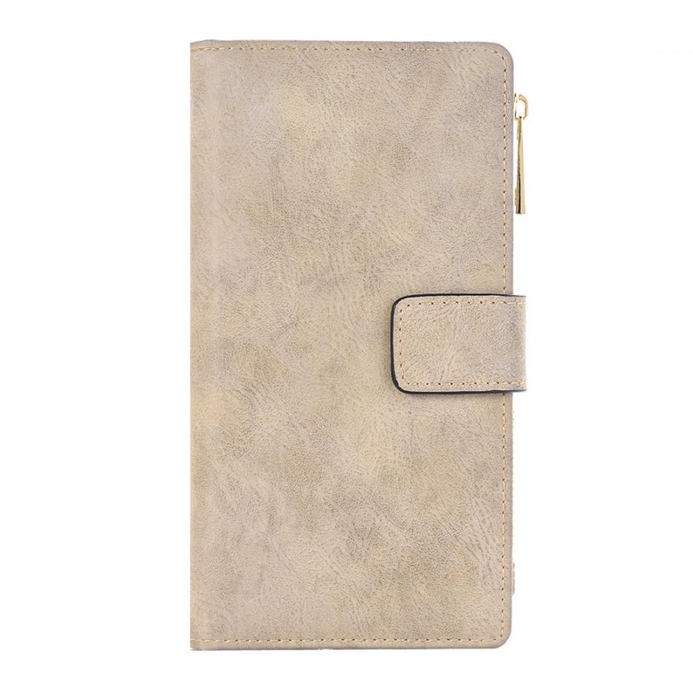 Plånboksfodral för iPhone 7Plus/ 8Plus - Retro med magnetskal PU-läder