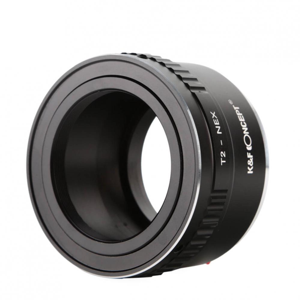 K&F Objektivadapter till T2-optik för Sony E kamerahus