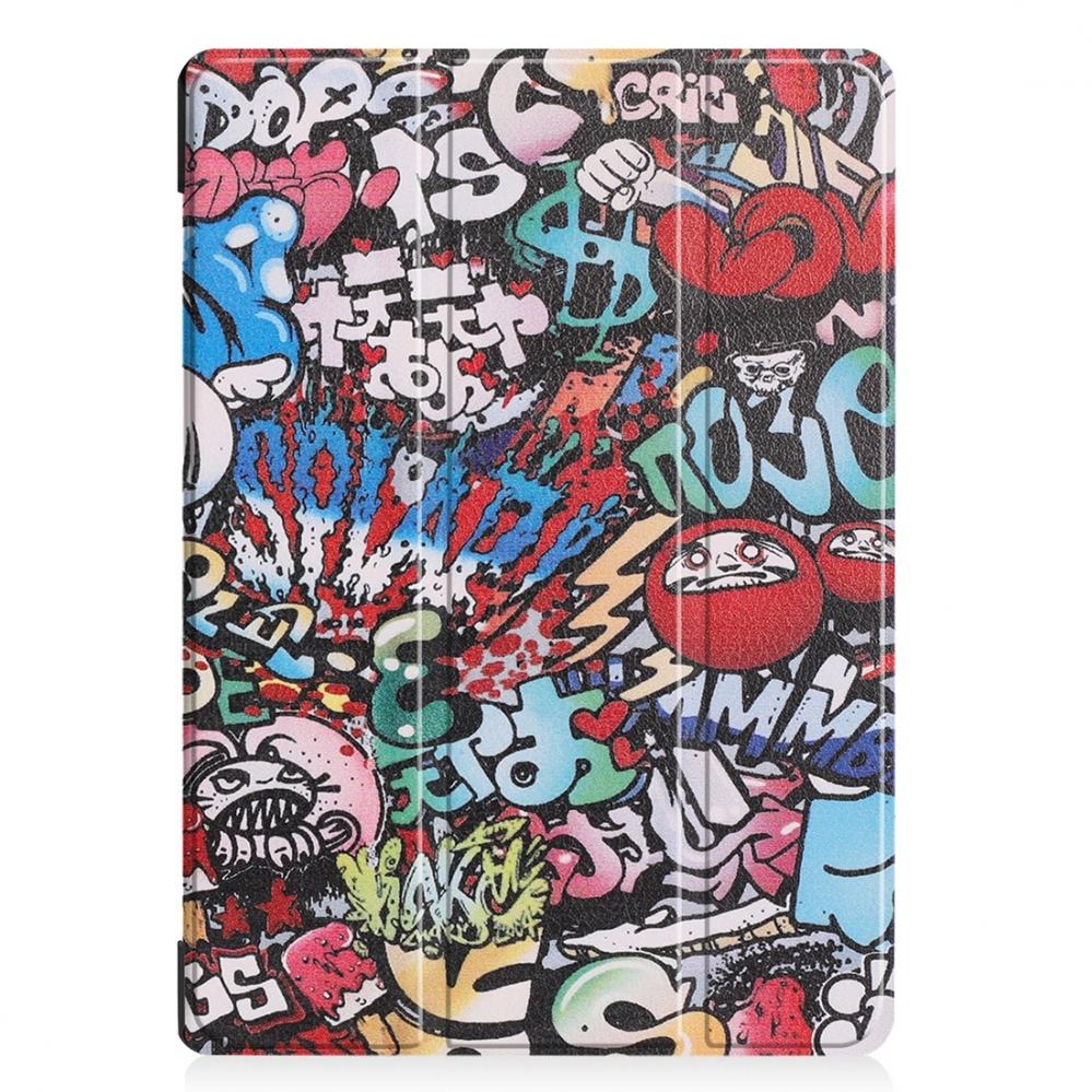  Fodral fr Lenovo Tab E10 X104 - Graffiti