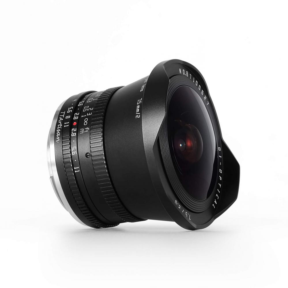 TTartisan 7.5mm f/2.0 Fisheye-objektiv med ND1000-filter för Micro 4/3