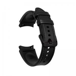  Läderarmband Svart för Smartwatch 22mm Universal modell