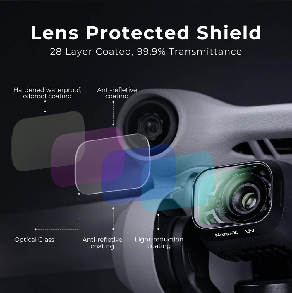 K&F Concept UV-filter HD för DJI Mini 3 Pro
