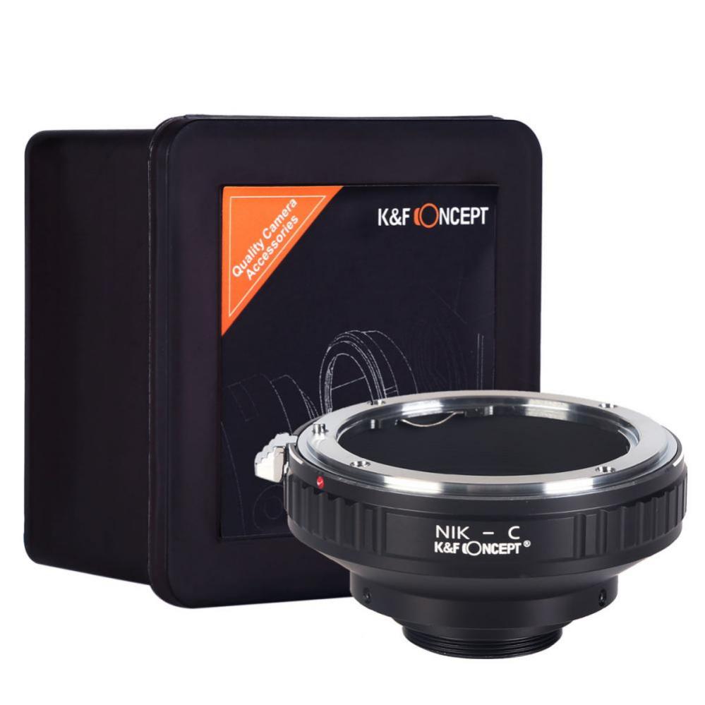  K&F Concept Objektivadapter till Nikon F objektiv fr C-fste