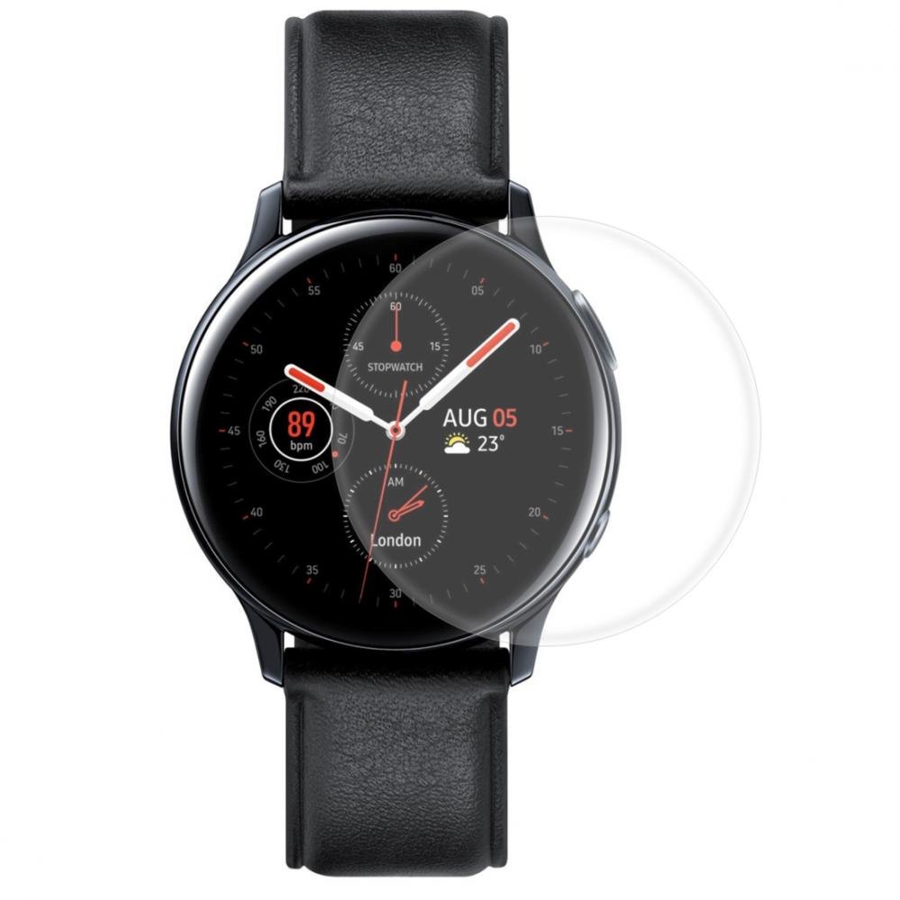  Displayskydd fr Galaxy Watch Active 2 44mm - Transparent
