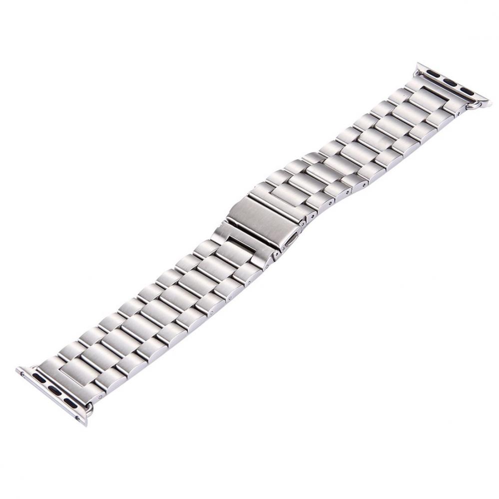  Armband fr Apple Watch 42/44/45mm kedja Silver