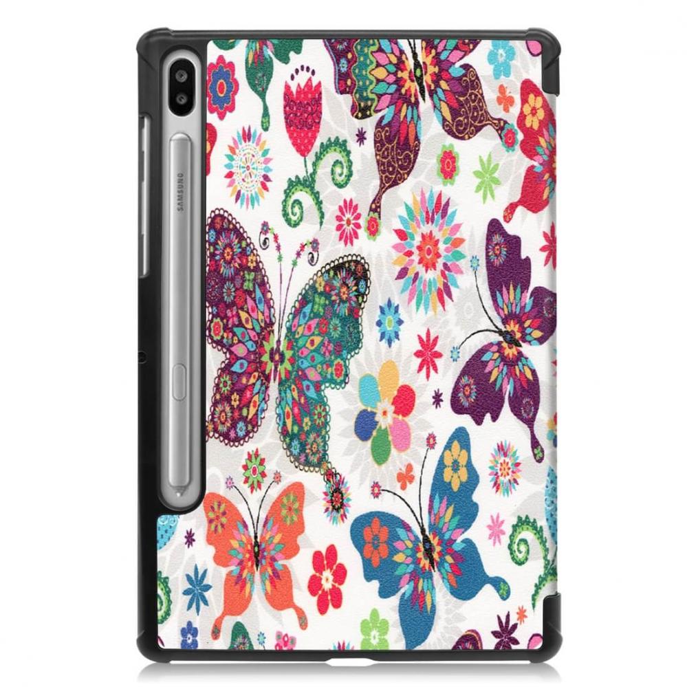 Fodral för Galaxy Tab S6 T860/T865 - Fjärilsmönster