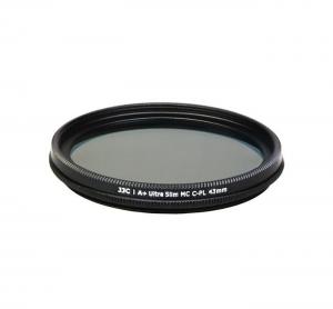  JJC Cirkulärt Polarisationsfilter CPL optiskt glas AGC