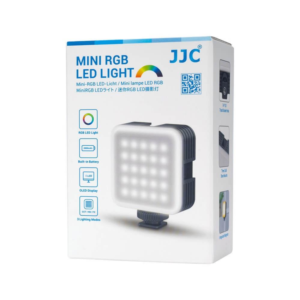  JJC RGB LED-Belysning i fickformat 2500-9000K fullfärg