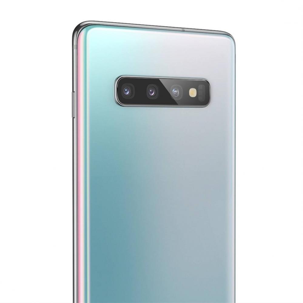  Linsskydd till bakre kameralins fr Samsung Galaxy S10/S10 Plus av hrdat glas