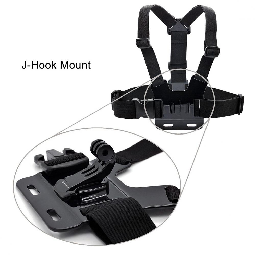 Puluz 2st J-Hook Snabbfäste för GoPro HERO9 Black / HERO8 Black /7 /6 /5