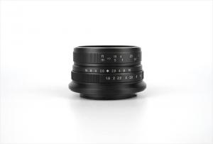  7Artisans 25mm f/1.8 objektiv APS-C för Canon EOS M