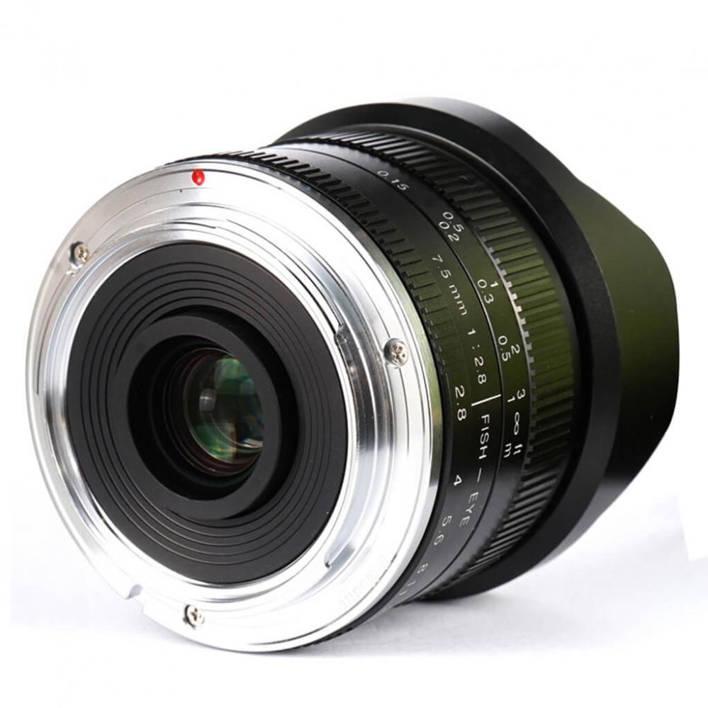  7artisans 7.5mm f/2.8 II Fisheye-objektiv APS-C för Fujifilm X