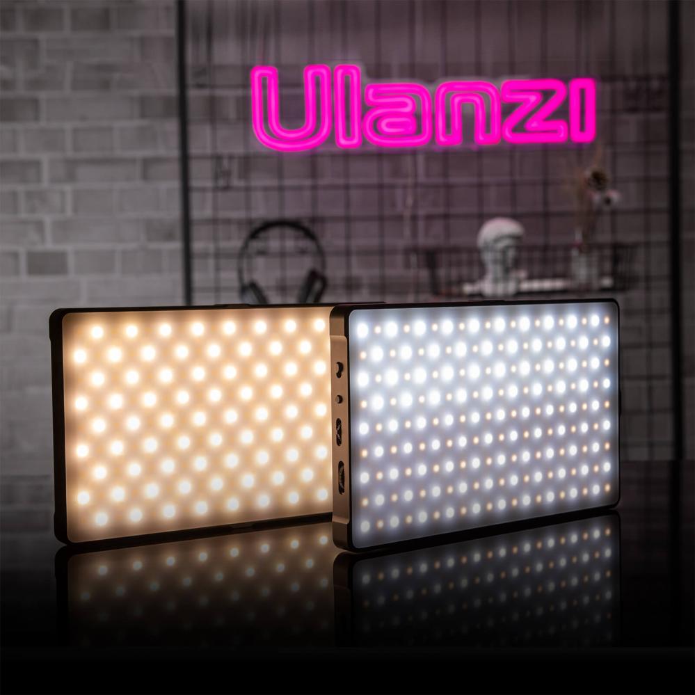  Ulanzi RGB LED-panel fr kamera med inbyggt batteri