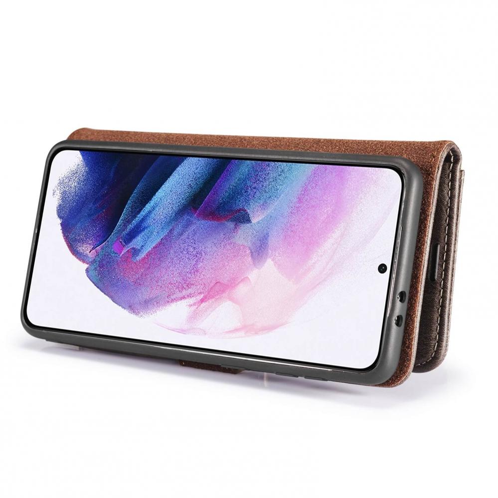  DG.MING Plnboksfodral med magnetskal fr Samsung Galaxy S21 5G